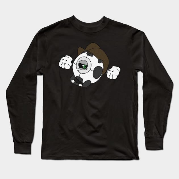 30s Aesthetic Rick The Adventure Core Long Sleeve T-Shirt by Bluejayluvsall